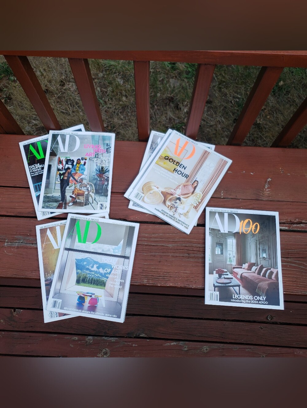 (8) AD Architectural Digest Magazine 2021-2024